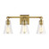 Monterro Three Light Vanity in Burnished Brass (454|VS24703BBS)
