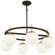 Alluria Six Light Pendant in Weathered Black With Autumn Gold (42|P1356-618)
