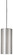 Grid One Light Mini Pendant in Brushed Nickel (42|P5746-084)