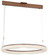 Roulette LED Pendant in Satin Bronze (42|P8174-670-L)