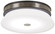 Tauten LED Flush Mount in Coal With Brushed Nickel (42|P955-691-L)