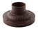 Pier Mounts Pier Mount Base in River Rock (13|1307RK)