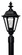 Manor House LED Post Top or Pier Mount Lantern in Black (13|1441BK)
