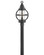 Chatham LED Outdoor Post Mount in Museum Black (13|21001MB)