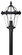 San Clemente LED Post Top/ Pier Mount in Museum Black (13|2447MB)