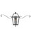 Nouvelle LED Outdoor Lantern in Blackened Brass (13|2775BLB-SCR)