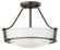 Hathaway LED Semi-Flush Mount in Olde Bronze (13|3220OB-WH)