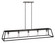 Fulton LED Linear Chandelier in Aged Zinc (13|3335DZ)