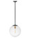 Warby LED Pendant in Aged Zinc (13|3744DZ)
