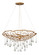 Laguna LED Chandelier in Burnished Gold (13|45304BNG)