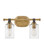 Halstead LED Vanity in Heritage Brass (13|52882HB)