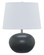 Scatchard One Light Table Lamp in Black Matte (30|GS600-BM)