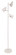 Kirby LED Floor Lamp in White (30|K130-WT)