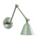 Library Light LED Wall Sconce in Satin Nickel (30|LLED30-SN)