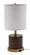 Rupert One Light Table Lamp in Chestnut Bronze With Weathered Brass Accents (30|RU752-CHB)