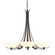 Aegis Five Light Chandelier in Natural Iron (39|101261-SKT-20-GG0123)