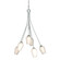 Flora Flora 6 Arm Chandelier in Vintage Platinum (39|103043-SKT-82-GG0303)