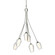 Flora Six Light Chandelier in Sterling (39|103043-SKT-85-ZS0354)