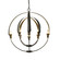 Cirque Double Cirque Chandelier in Dark Smoke (39|104205-SKT-07)