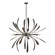 Dahlia Ten Light Chandelier in Natural Iron (39|104355-SKT-20)