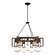 Apothecary Nine Light Chandelier in Dark Smoke (39|104360-SKT-07-ZM0572)