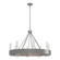 Banded Eight Light Chandelier in Vintage Platinum (39|105040-SKT-82-ZM0611)