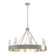 Banded Eight Light Chandelier in Sterling (39|105040-SKT-85-ZM0611)