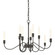 Lisse Ten Light Chandelier in Dark Smoke (39|106030-SKT-07)