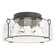 Bow Bow Large Semi-Flush in Dark Smoke (39|121145-SKT-07-LL0216)