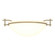 Moonband One Light Semi-Flush Mount in Soft Gold (39|124251-SKT-84-GG0045)