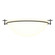 Moonband Three Light Semi-Flush Mount in Black (39|124252-SKT-10-GG0050)