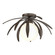 Dahlia Dahlia Semi-Flush in Bronze (39|124350-SKT-05-GG0631)