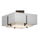 Exos Exos Square Small Double Shade Semi-Flush in Bronze (39|126507-SKT-05-SF1205-SF1605)