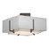 Exos Exos Square Small Double Shade Semi-Flush in Natural Iron (39|126507-SKT-20-SF1205-SF1605)