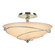 Leaf Two Light Semi-Flush Mount in Sterling (39|126712-SKT-85-SS0048)