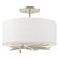 Brindille Three Light Semi-Flush Mount in Vintage Platinum (39|127660-SKT-82-SF1505)
