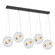 Otto LED Pendant in Black with Brass Accents (39|134409-SKT-STND-31-YT0517)
