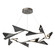Plume LED Pendant in Dark Smoke (39|135008-LED-STND-07-10)