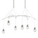 Kiwi Six Light Pendant in Sterling (39|136560-SKT-LONG-85-ZM0565)