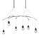 Kiwi Six Light Pendant in Natural Iron (39|136560-SKT-STND-20-ZM0565)