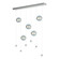 Abacus Abacus 5-Light LED Pendant in Vintage Platinum (39|139050-LED-STND-82-YL0668)