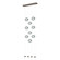 Abacus Abacus 9-Light Ceiling-to-Floor LED Pendant in Bronze (39|139057-LED-STND-05-YL0668)