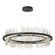 Gossamer Gossamer Circular LED Pendant in Black (39|139656-LED-STND-10-85)