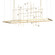 Four Seasons Spring LED Pendant in Soft Gold (39|139752-LED-LONG-84-YG0500)