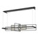 Four Seasons Summer LED Pendant in Black (39|139754-LED-STND-10-82)