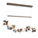 Belladonna Belladonna LED Pendant in Bronze (39|139813-LED-STND-05-82-CR)