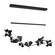Belladonna LED Pendant in Black (39|139813-LED-STND-10-10-CR)