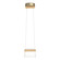 Cowbell Cowbell LED Mini Pendant in Soft Gold (39|151060-LED-STND-84-WD-ZM0560)