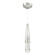Link Link Clear Glass Low Voltage Mini Pendant in Sterling (39|161040-SKT-STND-85-ZM0434)