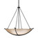 Compass Three Light Chandelier in Black (39|194531-SKT-10-SS0170)